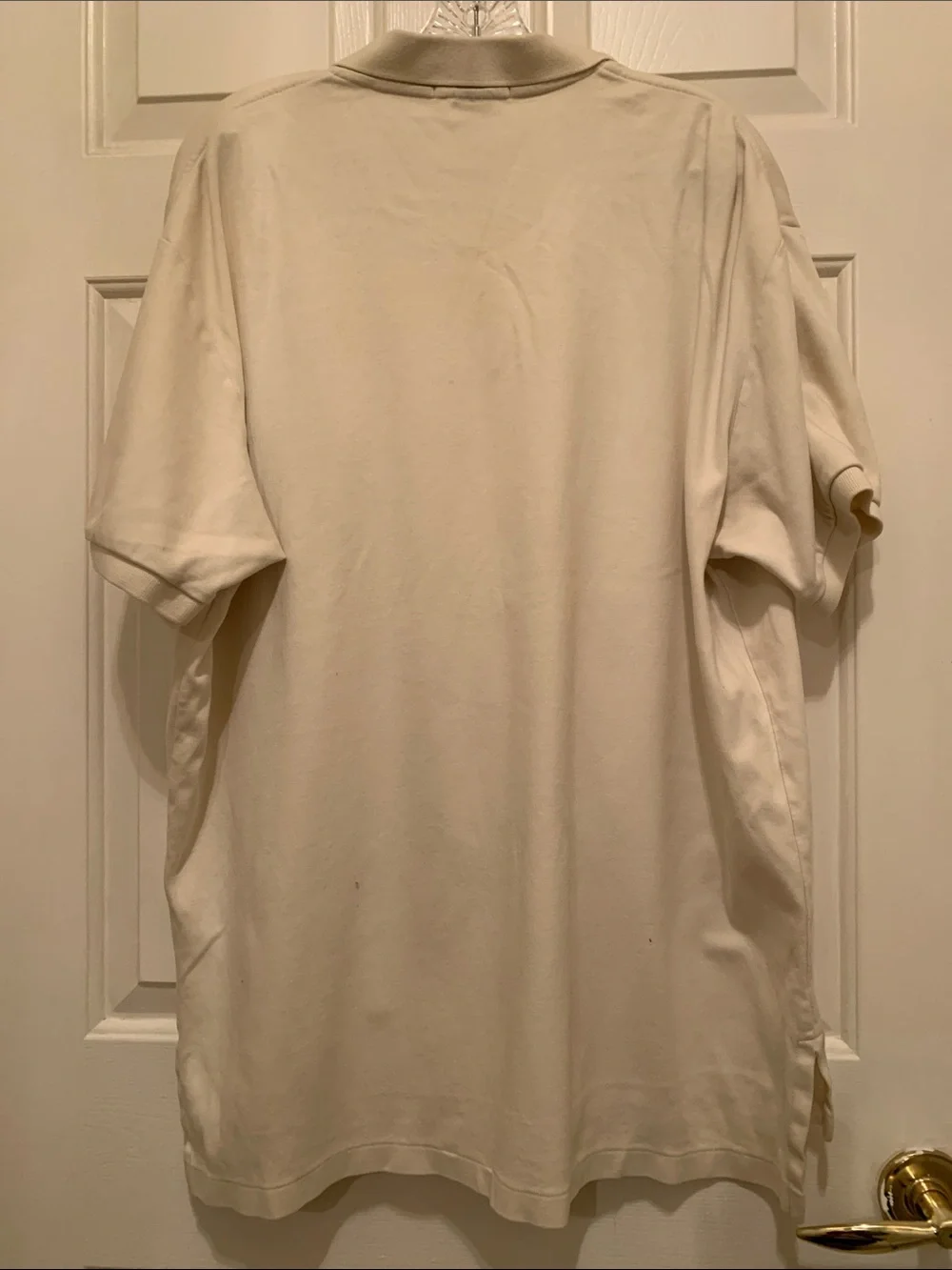 Ralph Lauren Men's Polo Shirt in Cream